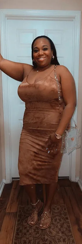 "Brown Sugar" Dress