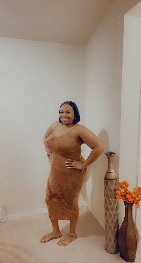 Brown Sugar" Dress GAILORA NICOLE LLC Brown Sugar" Dress GAILORA NICOLE LLC